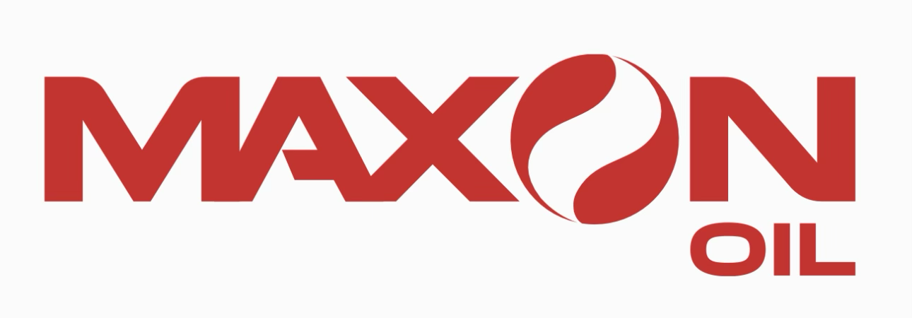 Logo Maxon Oil sobre fondo claro